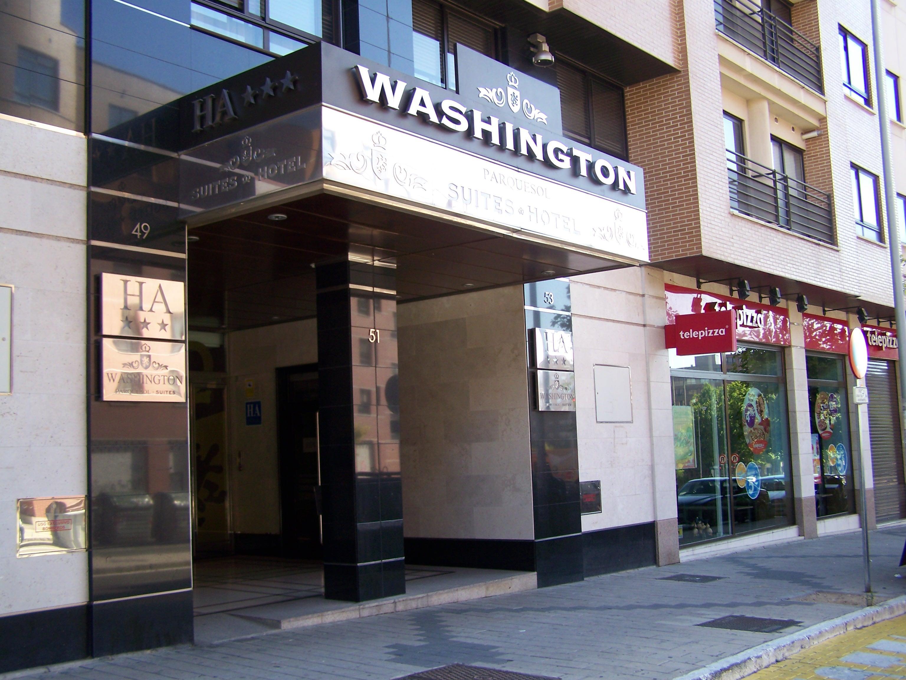 Washington Parquesol Suites & Hotel Valladolid Buitenkant foto